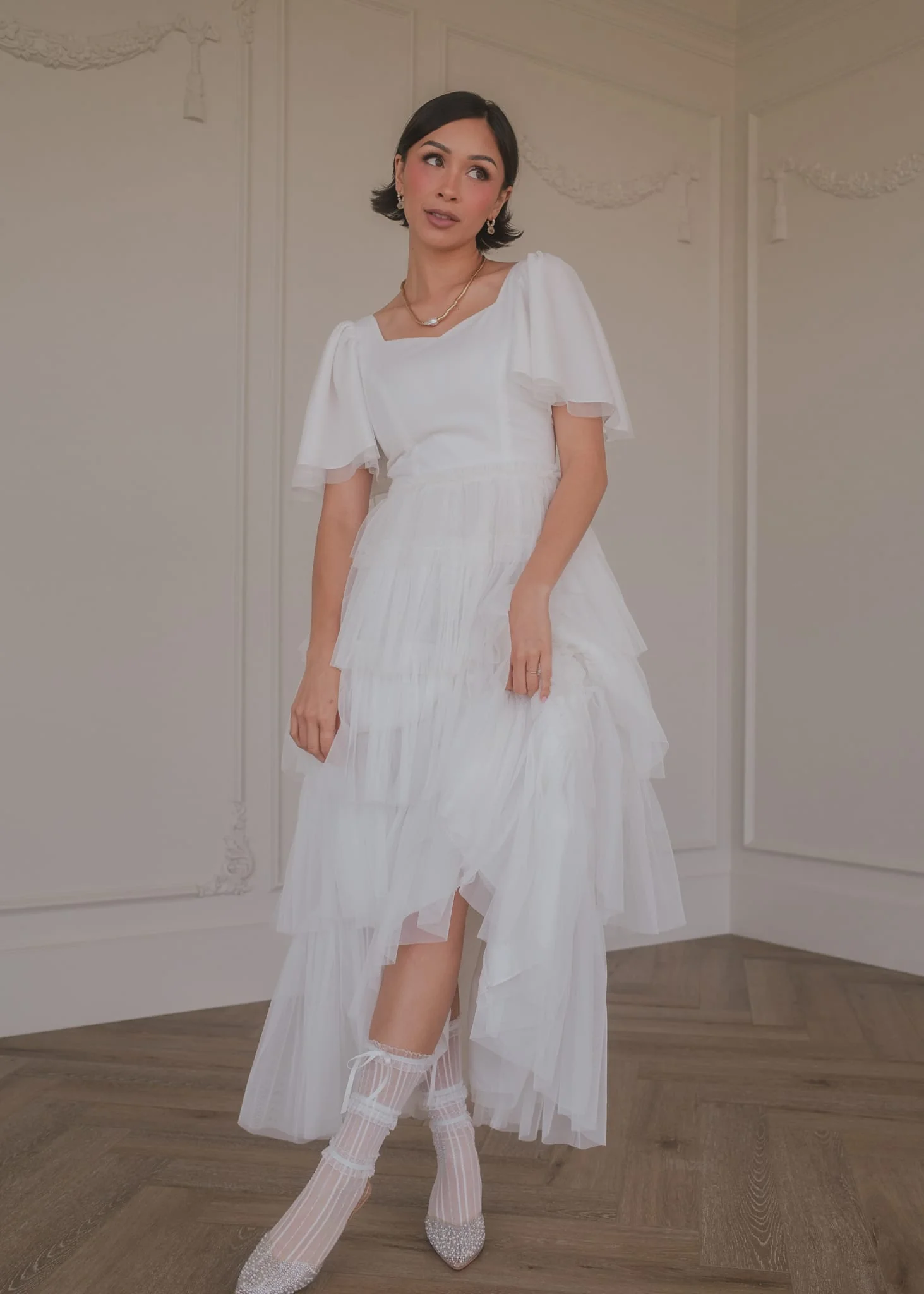 Allegro Dress White - Image 5