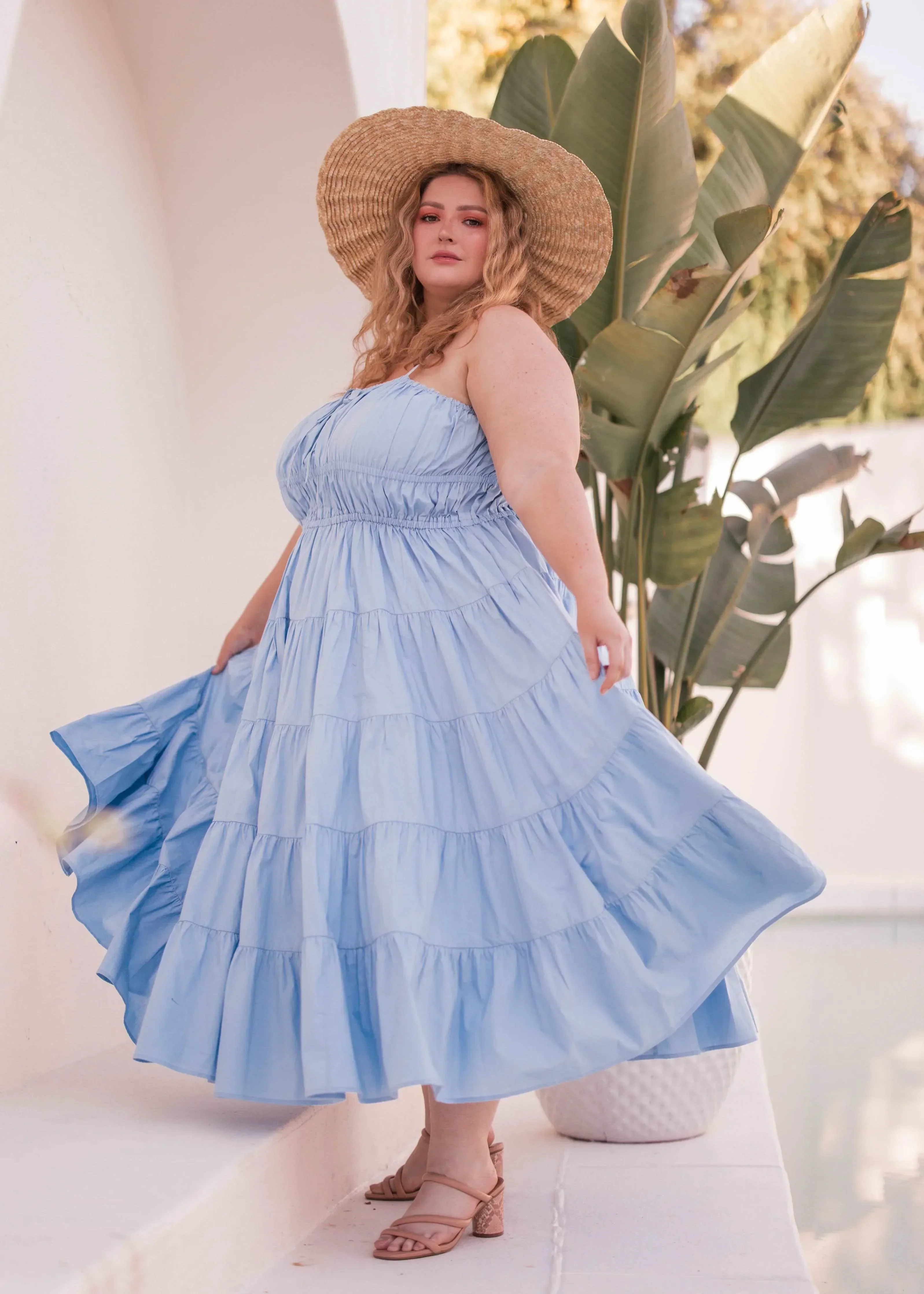 Birdie Dress Blue - Image 7