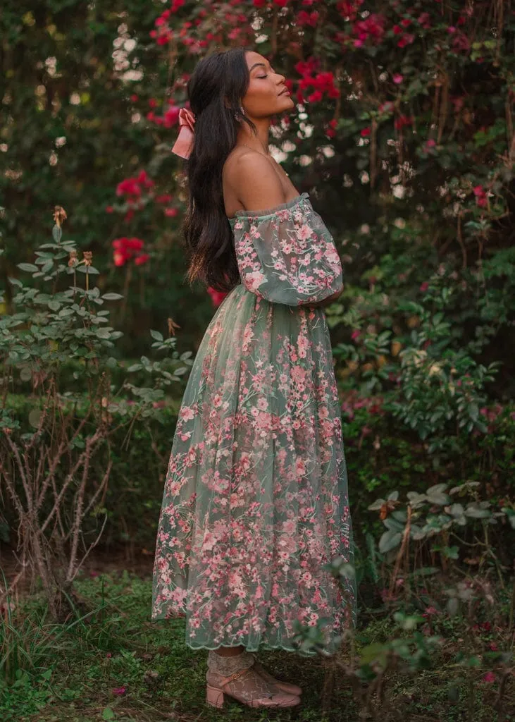 Blushing Meadow Dress - Image 3