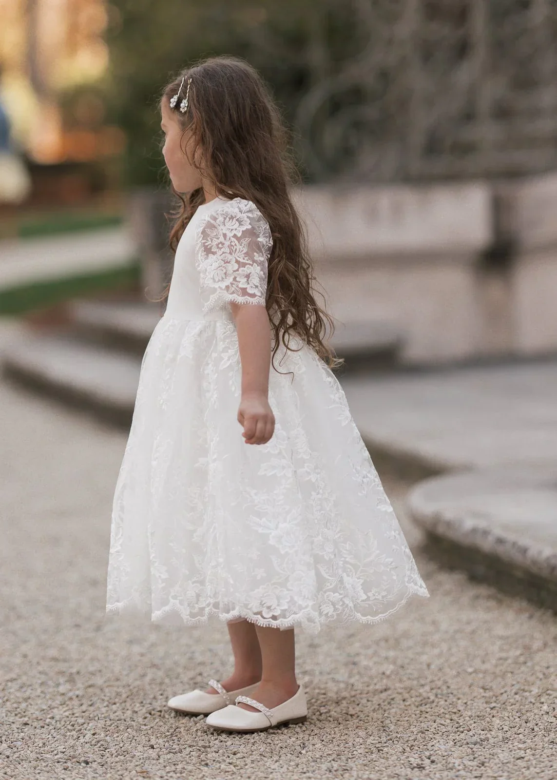 Dove Girls Dress - Image 6