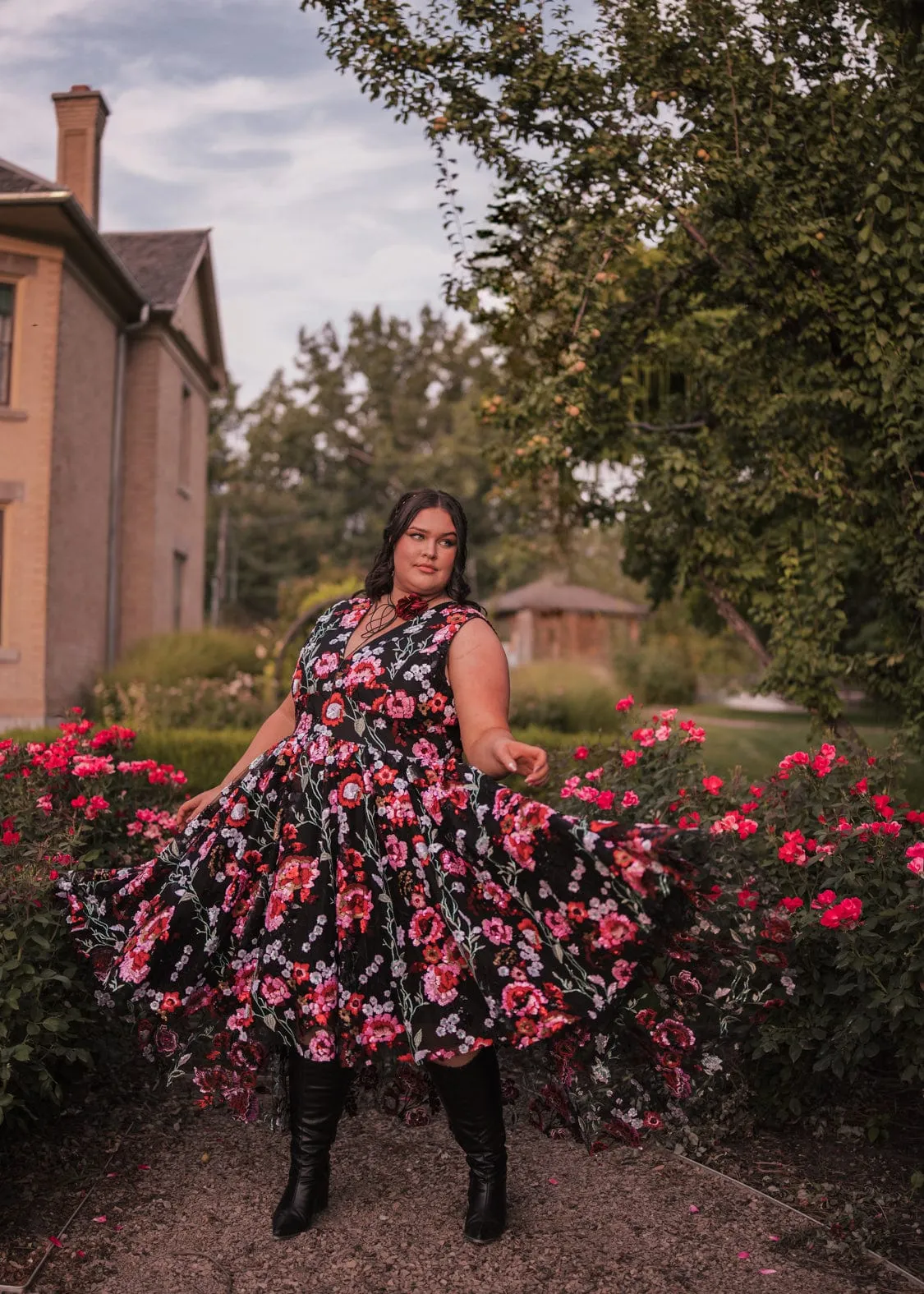 Ebony Rose Dress - Image 7