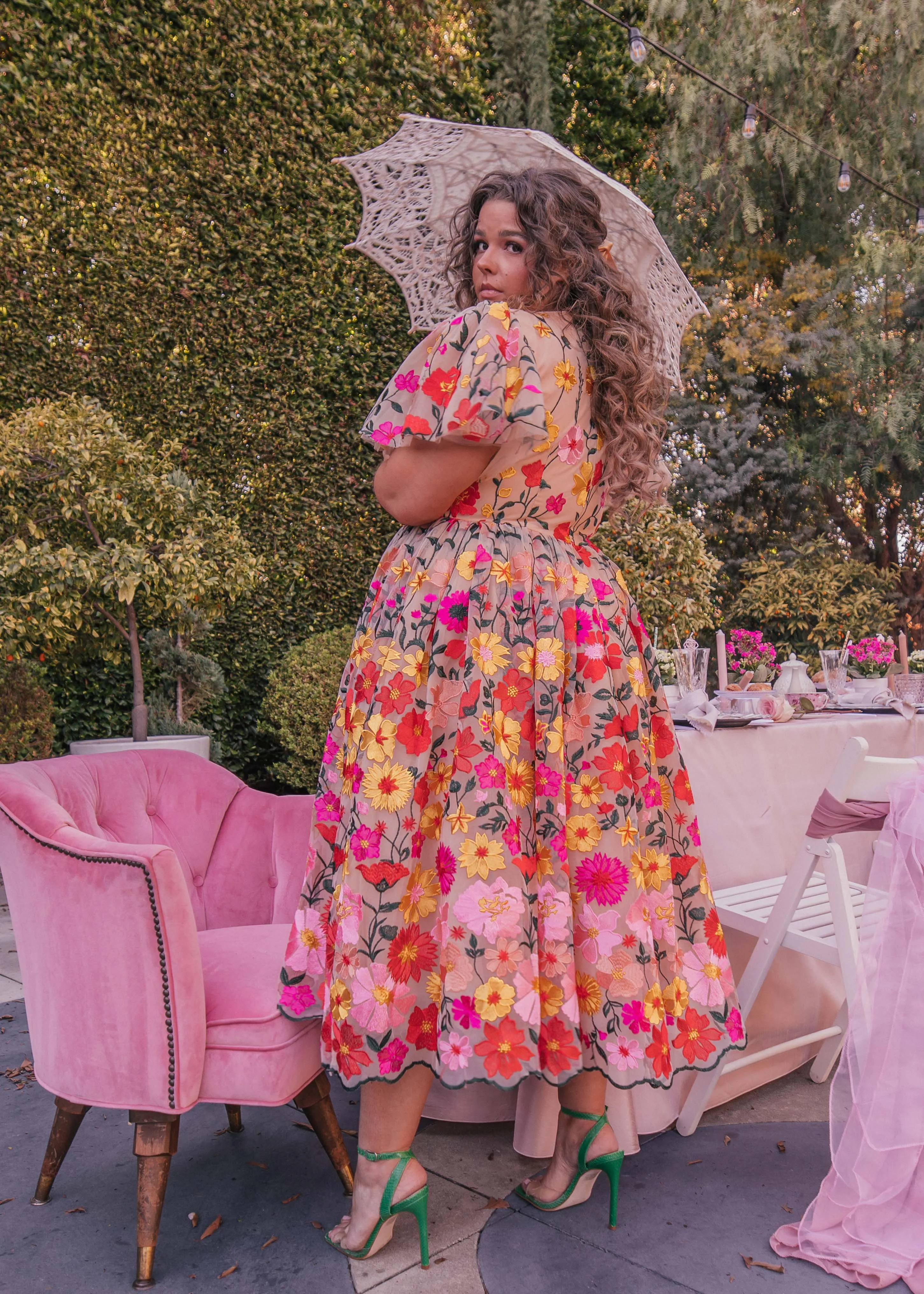 English Garden Dress - Image 7