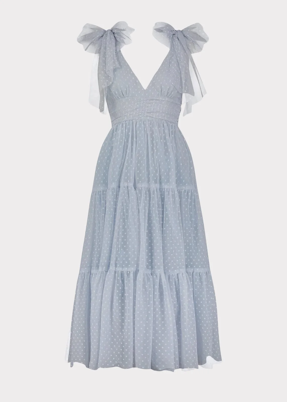 Jeanne Dress Dusty Blue - Image 2