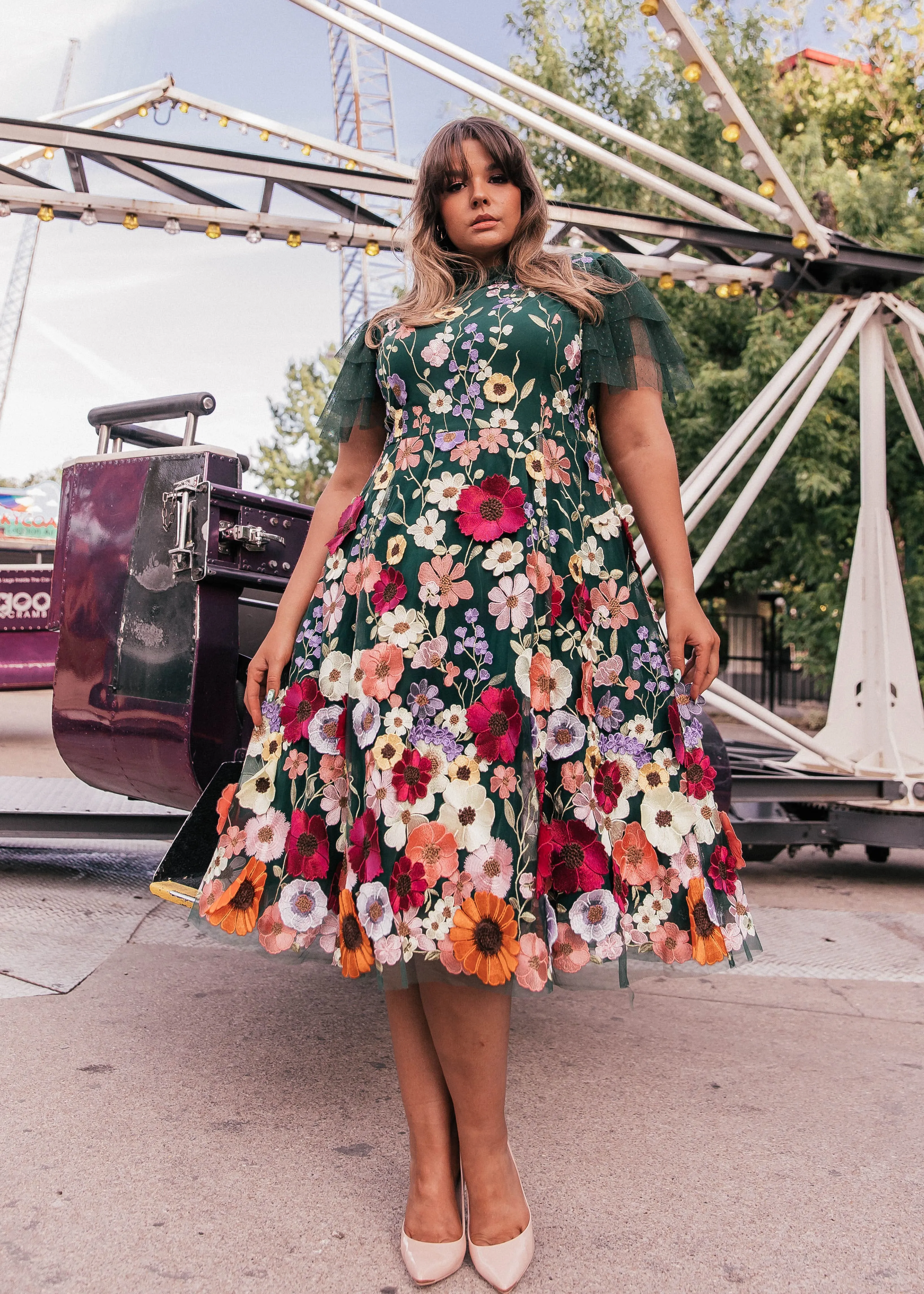 Jubilee Dress Evergreen - Image 5