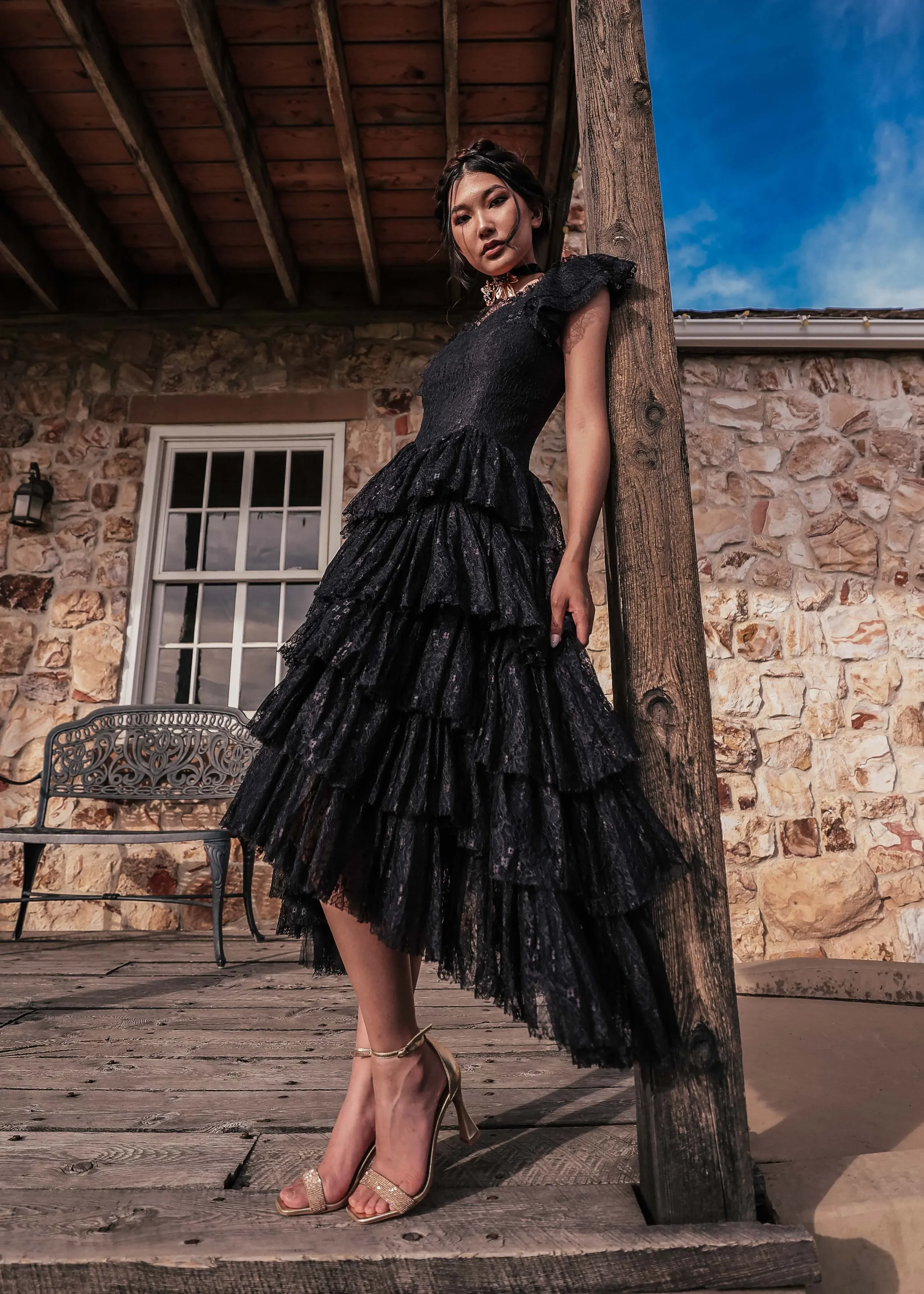 Mia Dress Black - Image 4