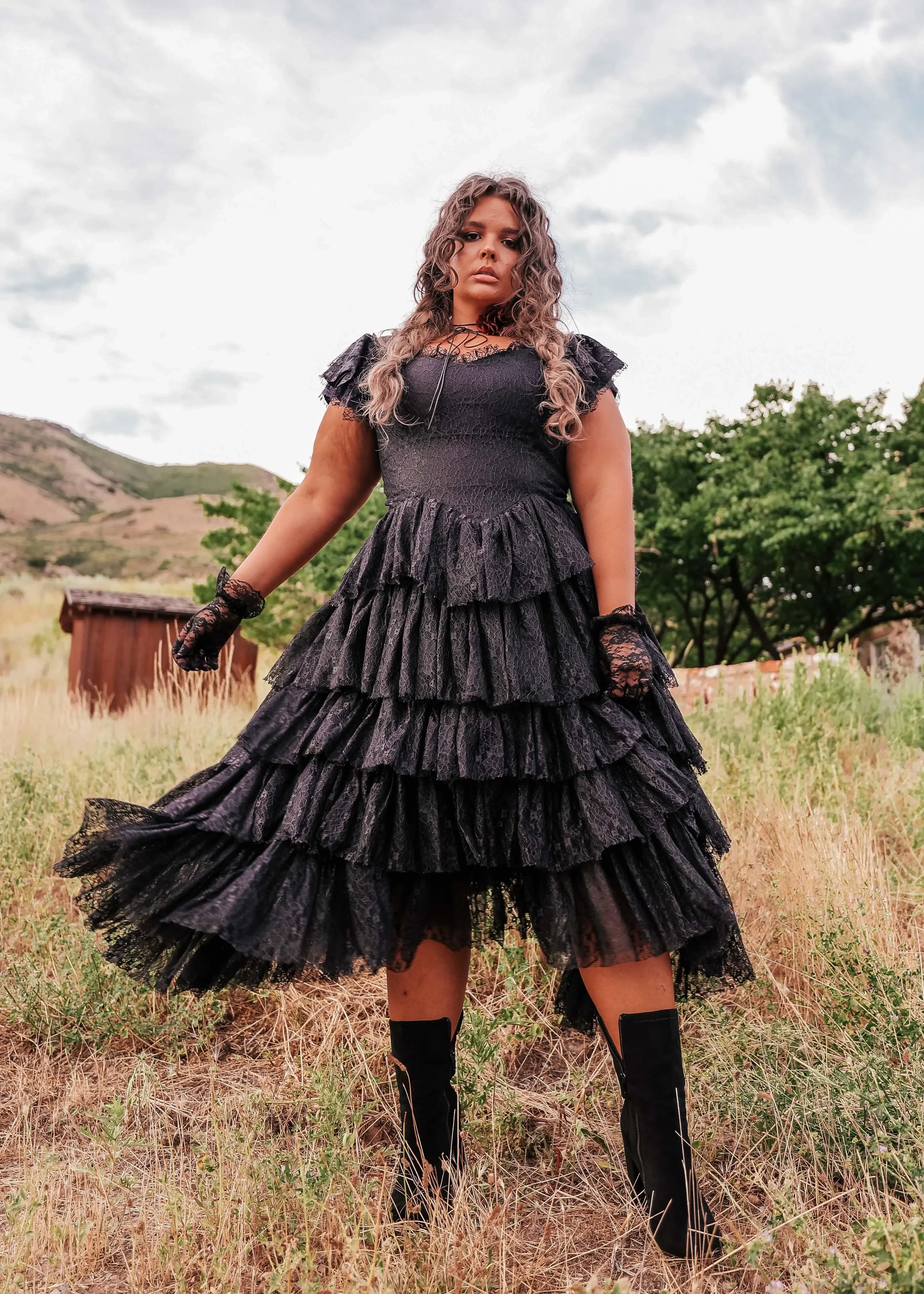 Mia Dress Black - Image 7