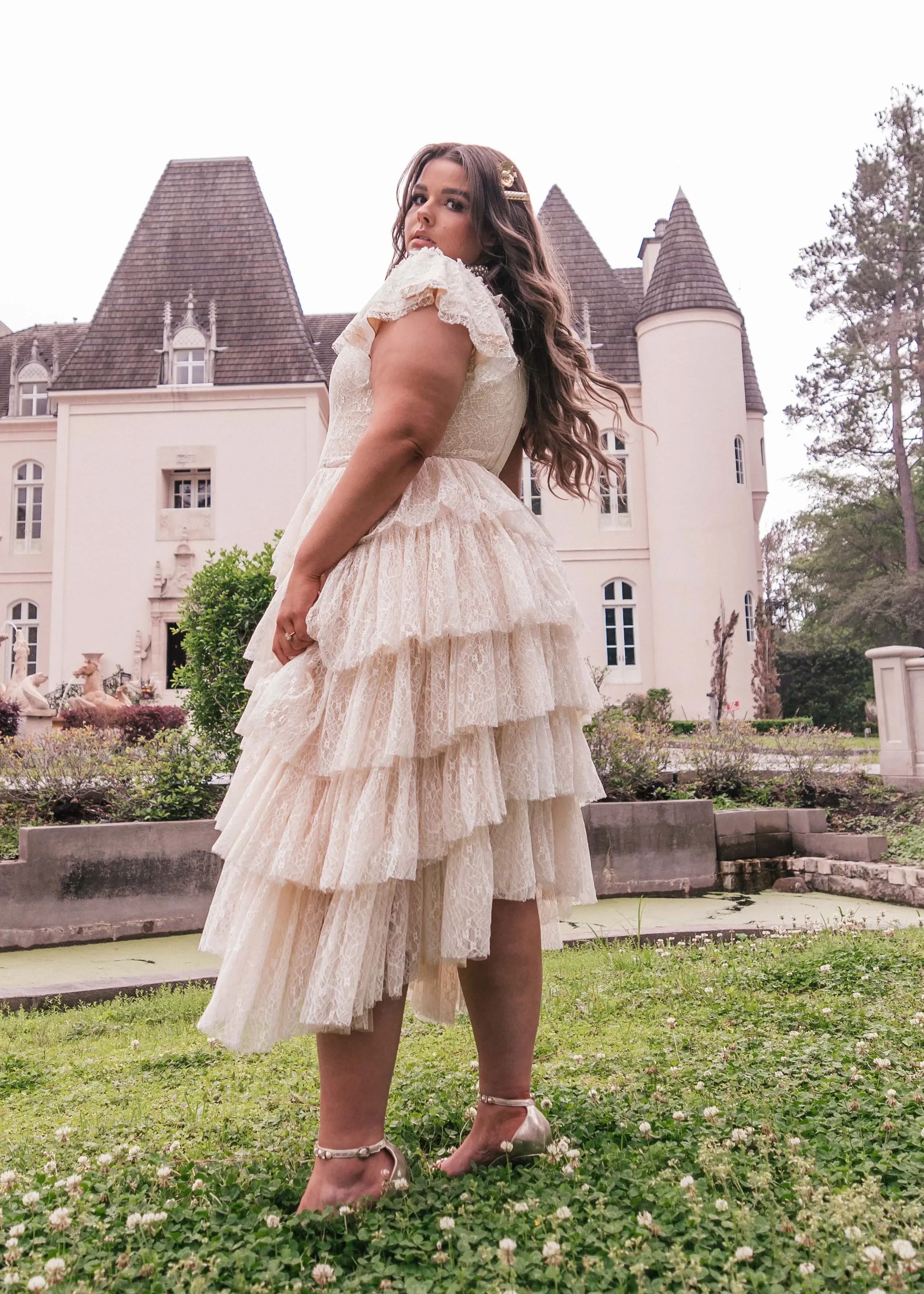 Mia Dress Champagne - Image 5