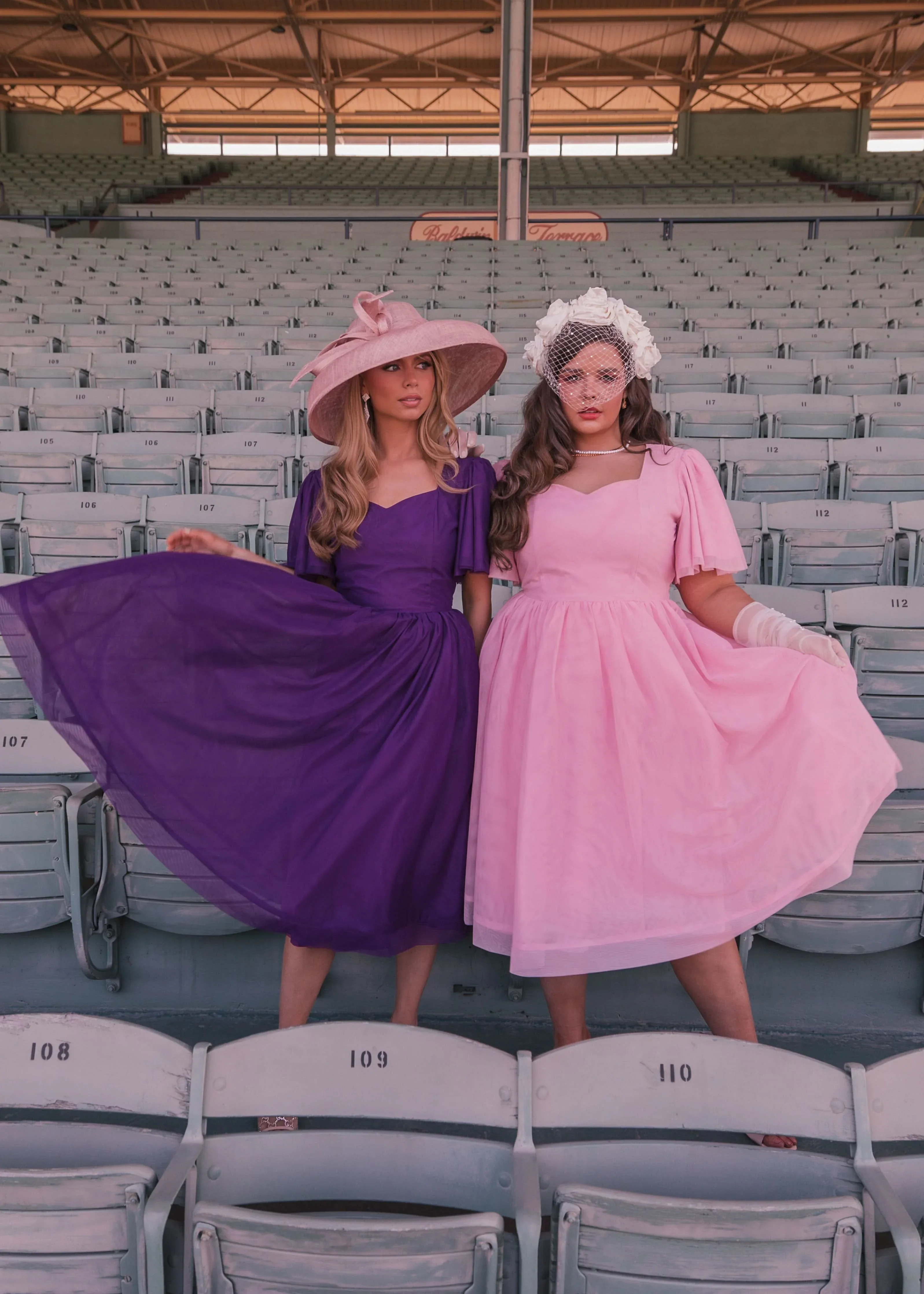 Nora Dress Dusty Pink - Image 9