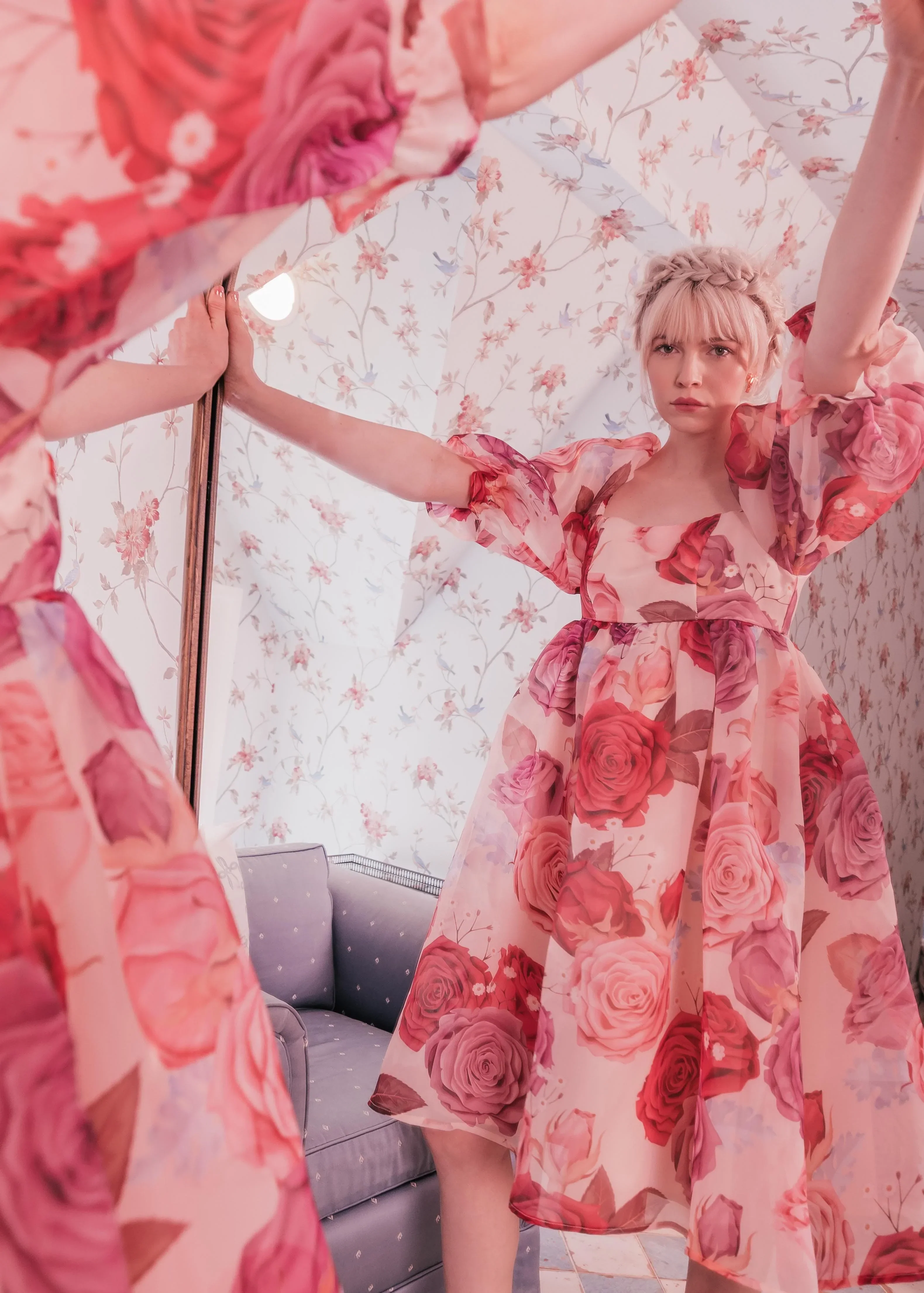 Polly Dress Pink