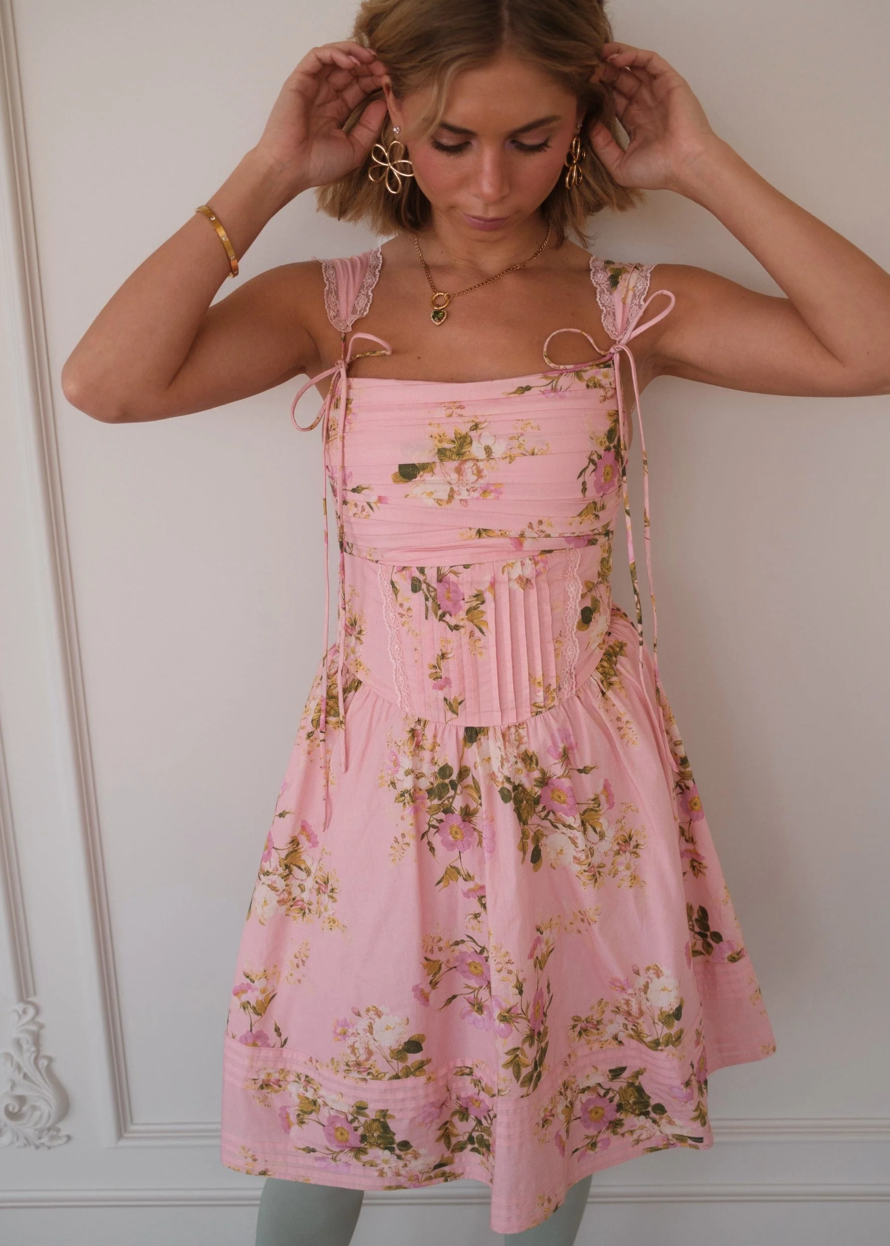 Rosella Dress - Pink
