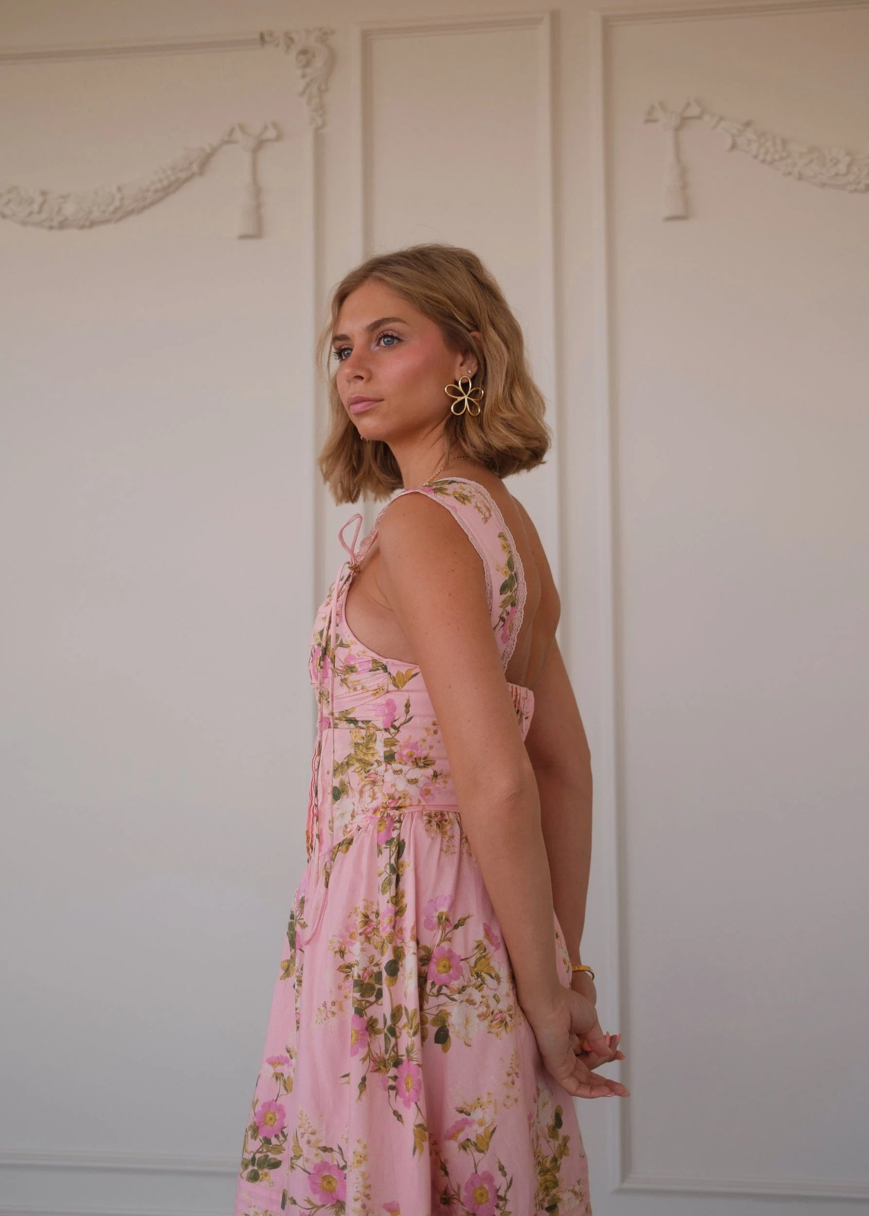Rosella Dress - Pink - Image 10