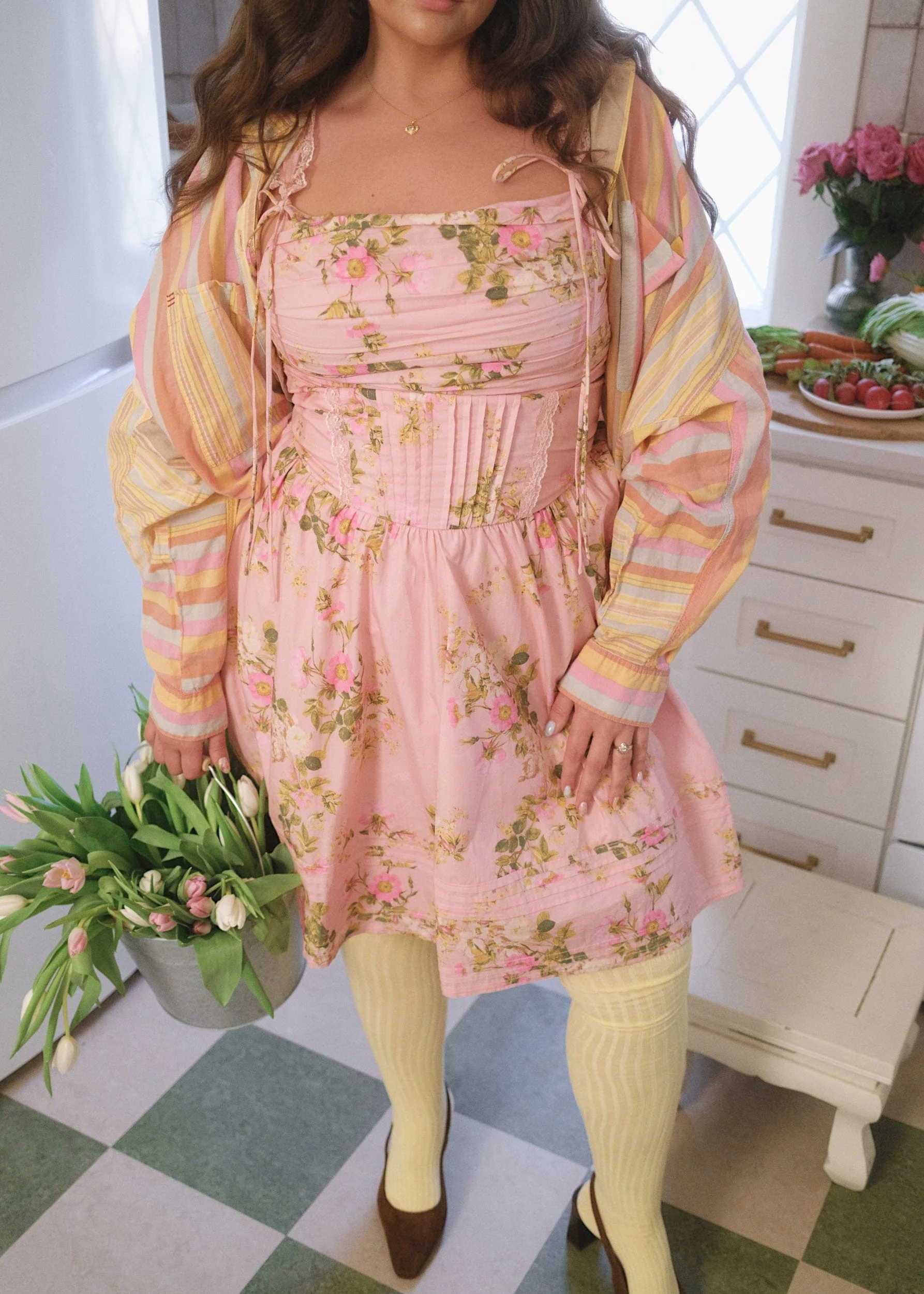 Rosella Dress - Pink - Image 3
