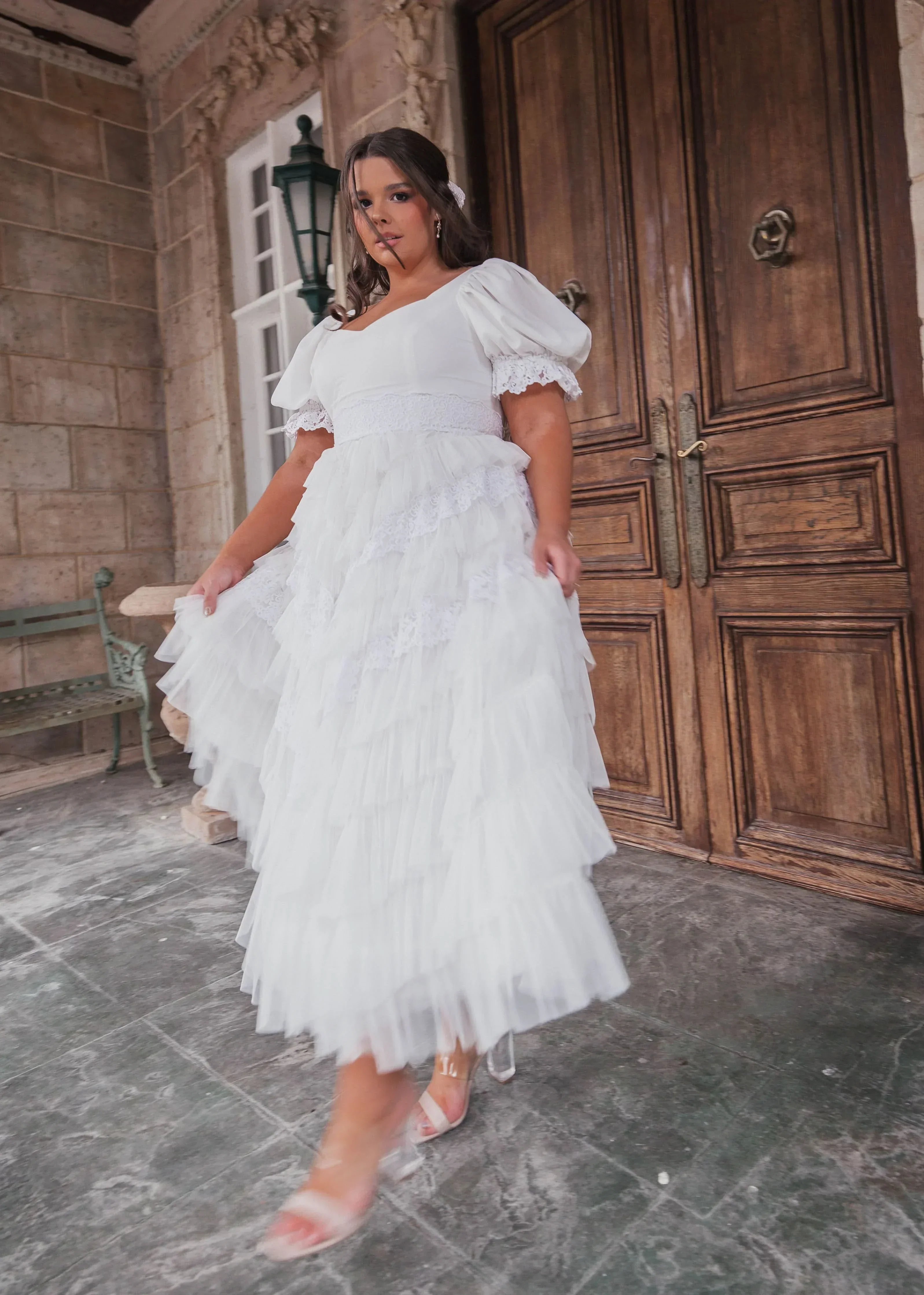 Thumbelina Dress White - Image 7