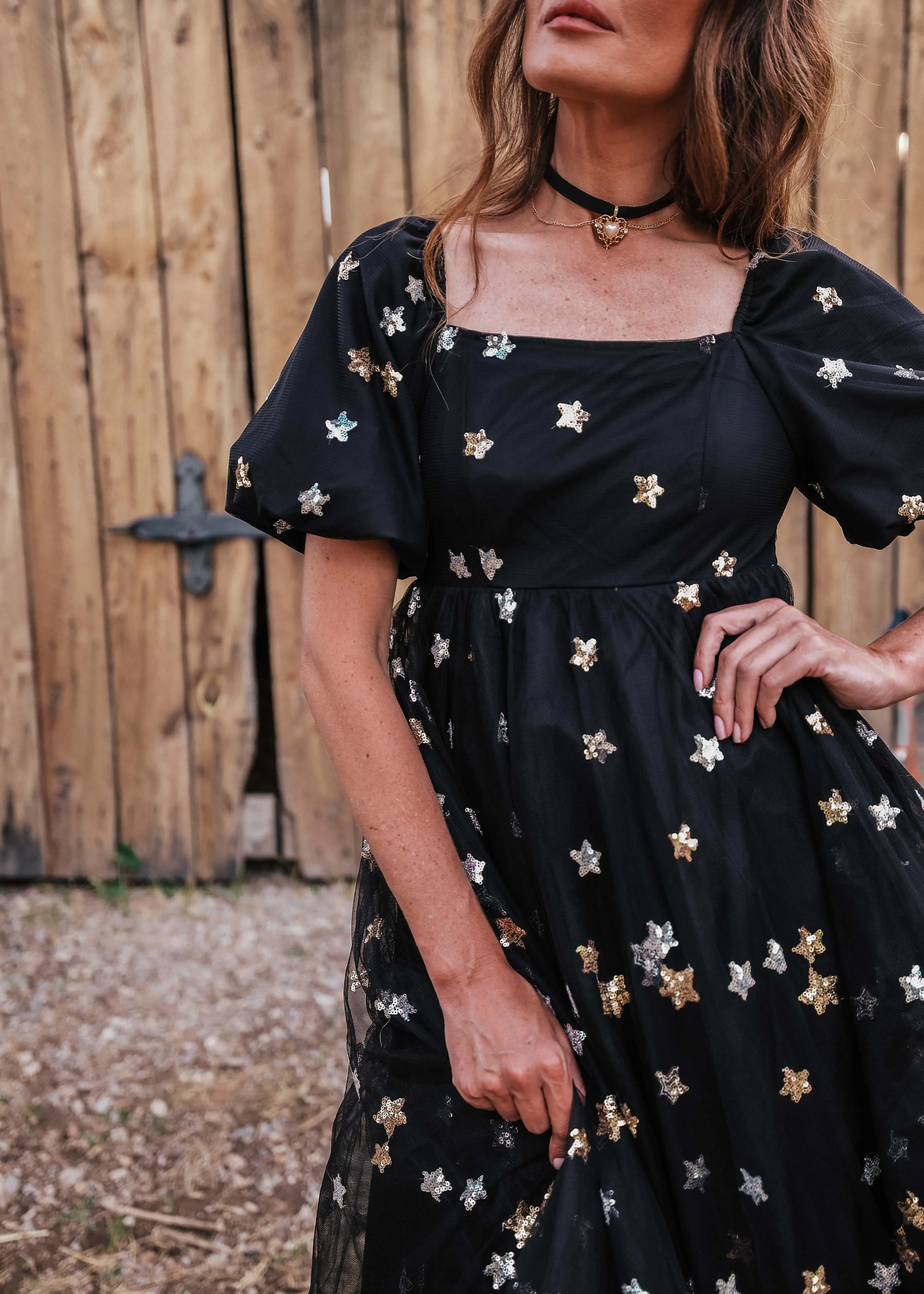 Wendy Dress Black Star - Image 4