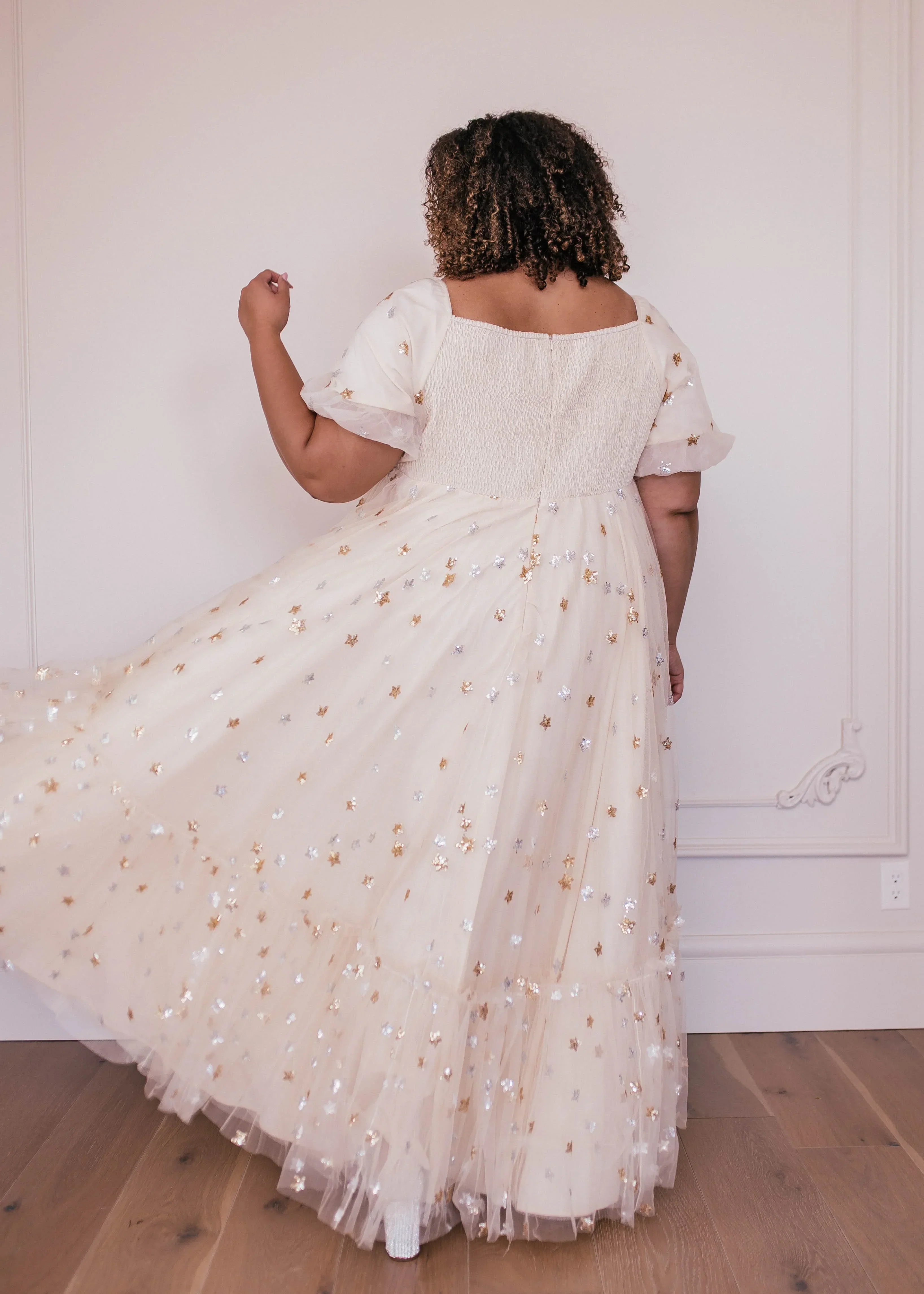 Wendy Dress Cream Star - Image 11