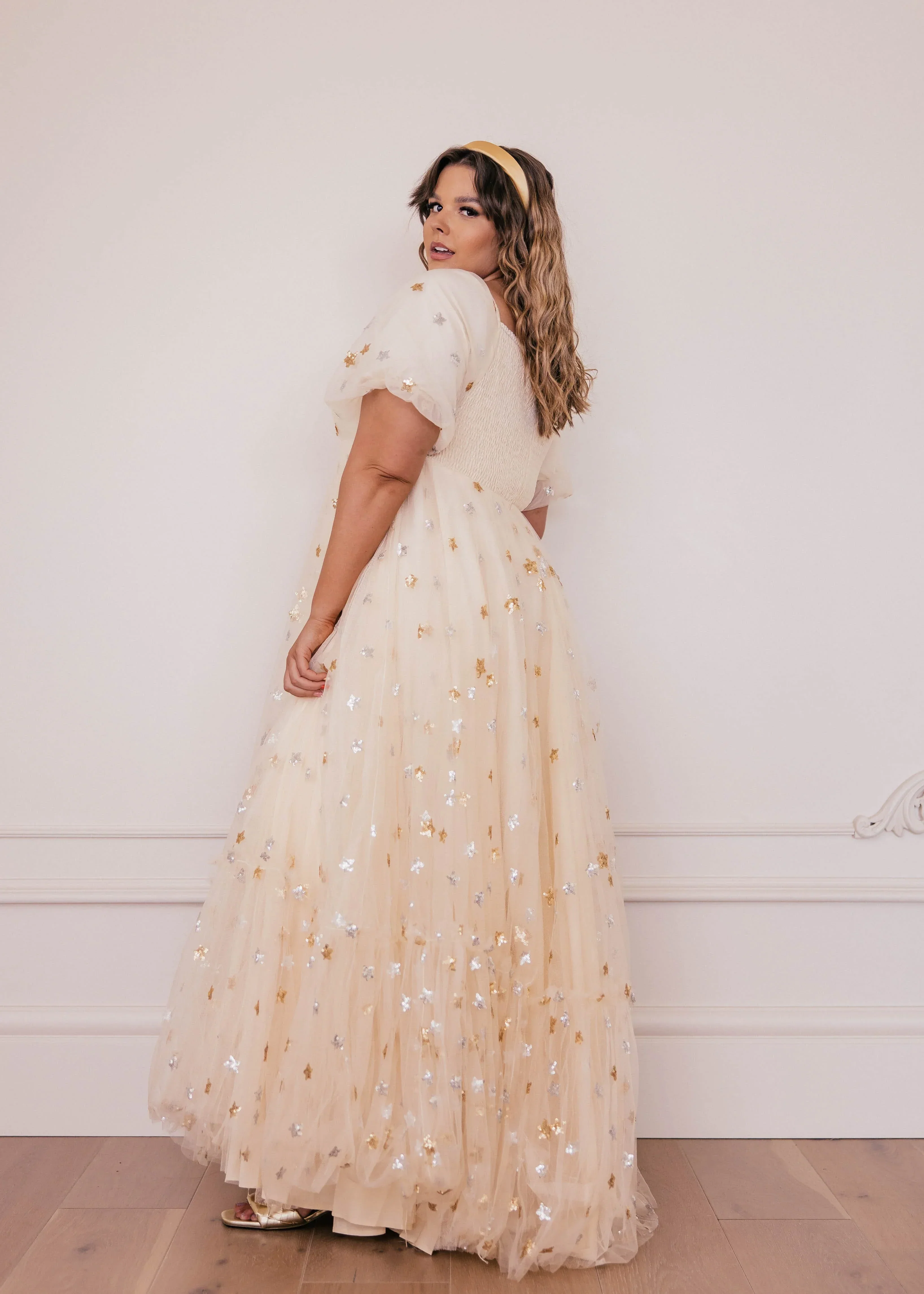 Wendy Dress Cream Star - Image 9